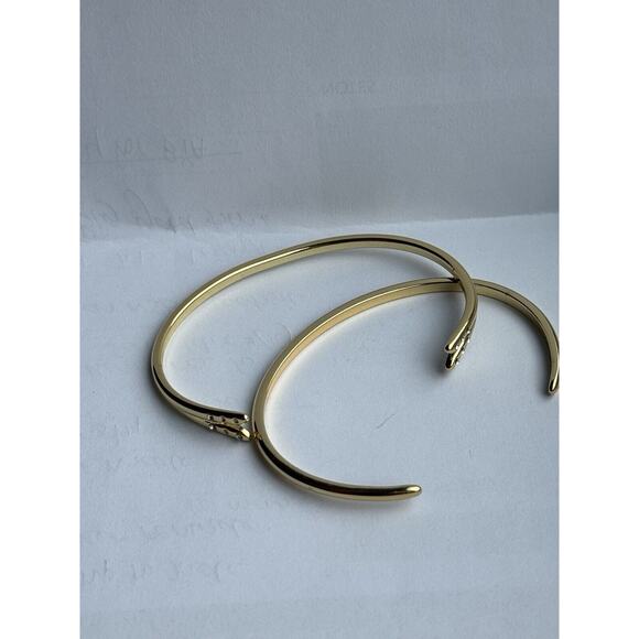 Michelle Campbell Gold Talon Bracelet Set Yellow Gold Plated - Picture 5 of 5